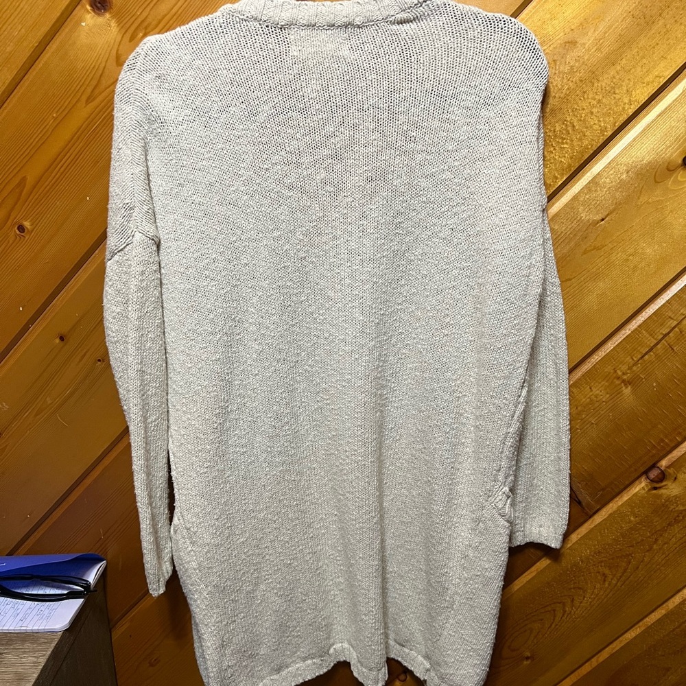 Ruby Moon Cream Open-Front Cardigan - Picture 2 of 5